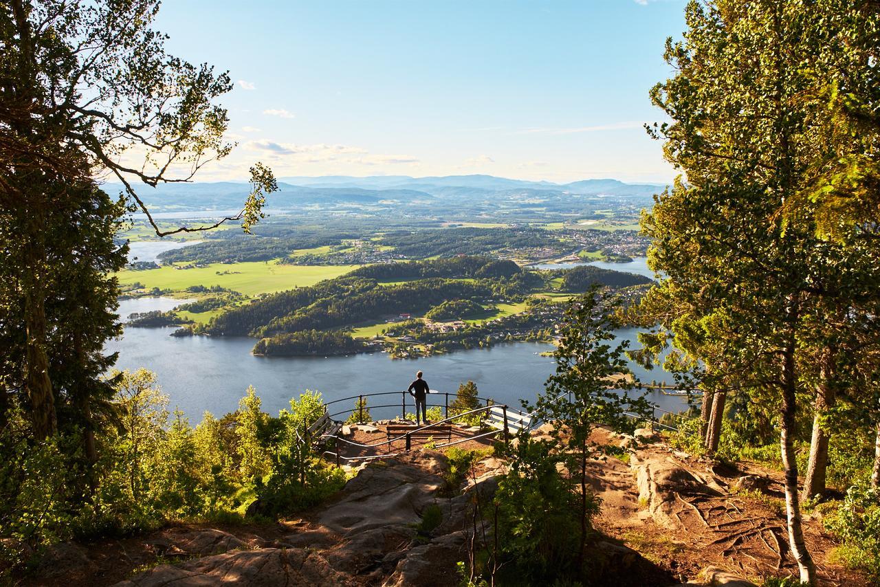 Kleivstua Hotel Near Krokskogen Sundvollen Eksteriør billede